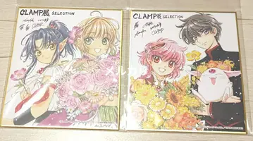 CLAMP 전 미니 색지 2개 세트