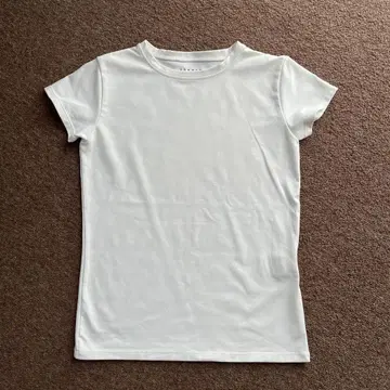 띠어리 티셔츠 아이보리 size4
