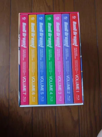 BanG Dream! 블루레이 1기 전 7권 세트