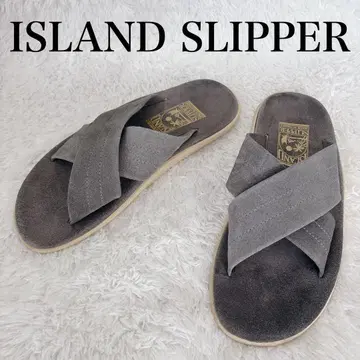 ISLAND SLIPPER 아일랜드 슬리퍼 스웨이드 샌들 사이즈 7