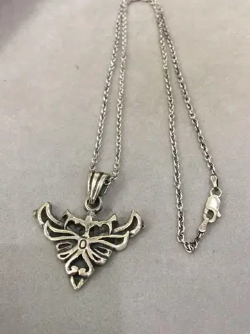 [새상품] ITALY제 silver925 목걸이 문장 각인 있음
