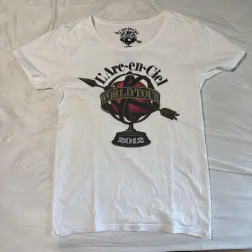 L'Arc-en-Ciel WORLD TOUR 2012 티셔츠 (S)