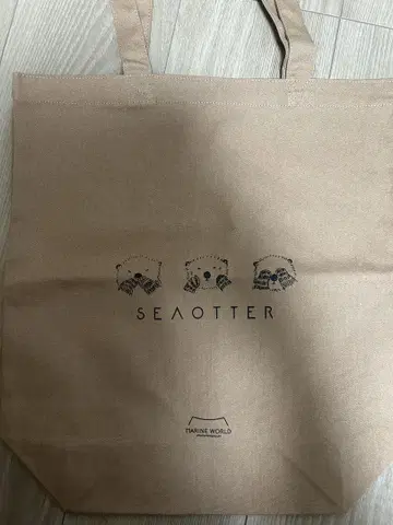 마린 월드 우미노나카미치 오리지널 랏코 에코백