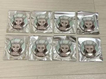닥터 스톤 Dr.STONE 글리터 캔뱃지 이시가미 치쿠사 묶음 판매