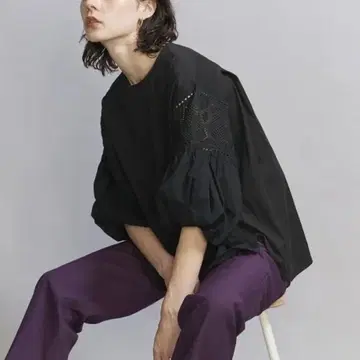UNITEDARROWS BEAUTY&YOUTH 벌룬 슬리브 블라우스