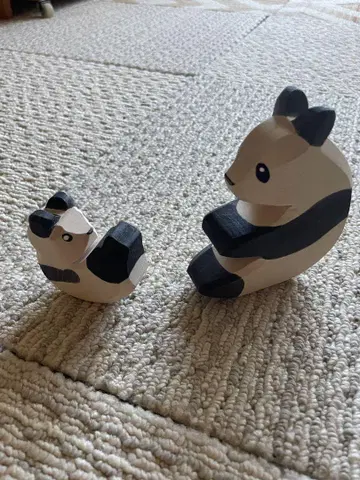 오스트하이머 오스트하이머 팬더 부모와 아이
