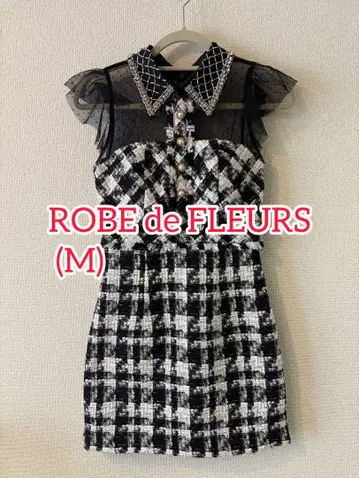 ROBE de FLEURS 드레스 M 새상품급 캬바쿠라