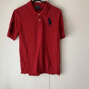 Ralph Lauren 빨간색 폴로 셔츠 반팔