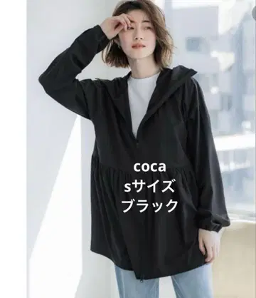 comcoca 후드 부착 블랙 마운틴 후드티