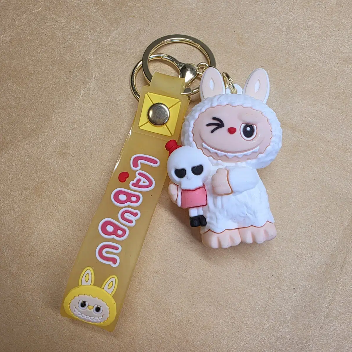 キーホルダー・キーリング Pop Mart Labubu Let's Play Together Doll Series Ququ Keyring Buy POP MART Labubu Zizi Doll Keychain – Limited Edition