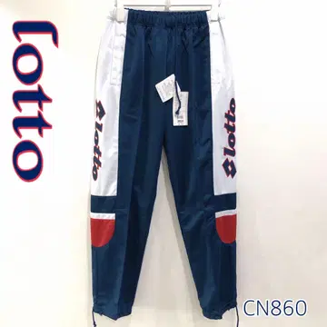 새상품 lotto 오버 사이즈 에어로 캡슐 트랙 팬츠 저리 XL