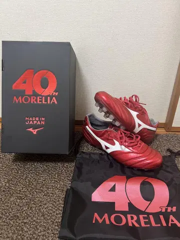 Morelia 2 Japan 40th 레드 축구 스파이크/26.5cm