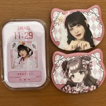 치바 유나 큐루린테테테 큐루시테 캔뱃지 정리