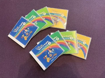 디즈니 영어 시스템 CD 케이스