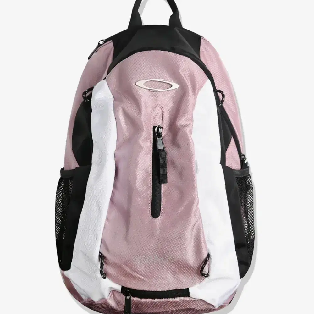 Noiago Multi Logo Backpack Pink on Bunjang Global Site.
