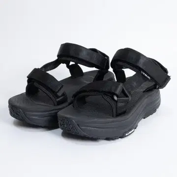 새상품급 TELIC 테릭 올 로즈 블랙 벨트 샌들 리커버리