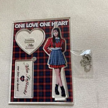 ONE LOVE ONE HEART 러브 원 후지사키 아오이 아크릴 스탠드