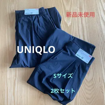 유니클로 울트라 스트레치 액티브 와이드 팬츠 S 2장 세트