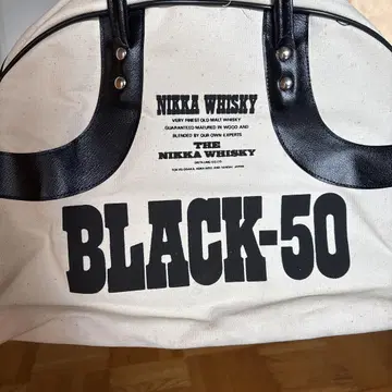 NIKKA WHISKY BLACK-50 보스턴 백