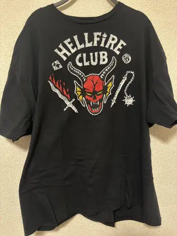 Stranger Things HELLFIRE CLUB 티셔츠 3XL