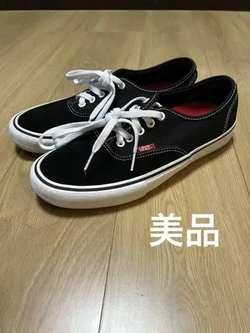 Vans Skateboard PRO 오센틱 블랙 27.5cm