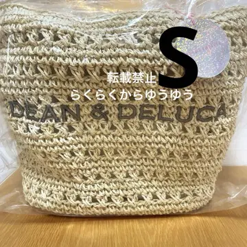 DEAN &DELUCA 빔즈 크로셰 바스켓 백 S