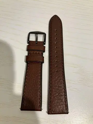 시계 교체용 벨트 22mm 천연 가죽