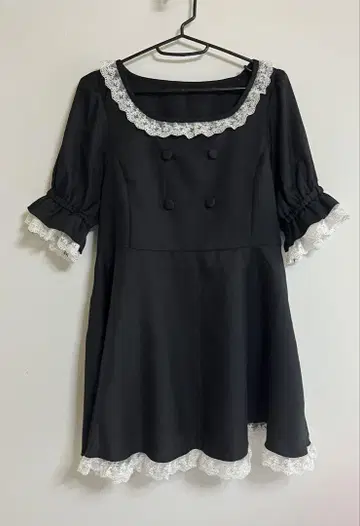 시마무라 hiroyo 레이스 원피스 블랙 지뢰 양산