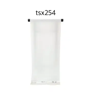 tsx254 중고품 옷감 부품 무지 화이트 원단 순수 실크