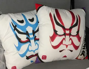 가부키 곰 쿠션 2종 GIGO 한정판