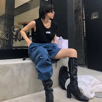 esc studio 지퍼 데님