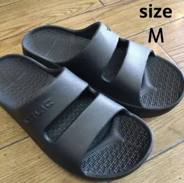 TELIC 테릭 블랙 리커버리 샌들 샌들 W-STRAP