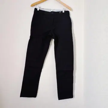 치노 팬츠 남성용 남성용 롱 팬츠 스트레치 블랙 검정