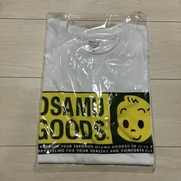 OSAMU GOODS 프린트 티셔츠 화이트