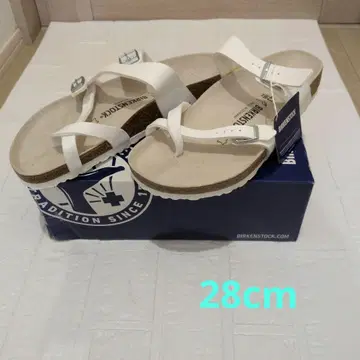 BIRKENSTOCK 화이트 샌들 사이즈 43 28cm
