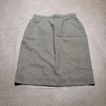 브룩스브라더스 스커트 베이지 브라운 체크 무늬