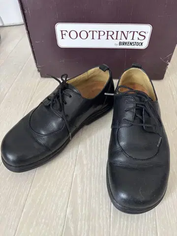 BIRKENSTOCK FOOTPRINTS 블랙 신발 24.5