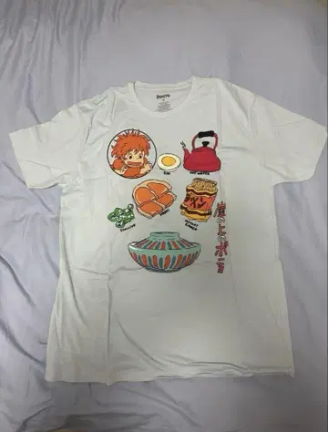 벼랑 위의 포뇨 지브리 티셔츠 2XL
