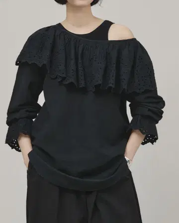 코튼 린넨 블라우스