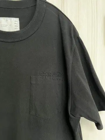 사이즈 4 택 포함 사카이 Embroidery T-Shirt 2025SS