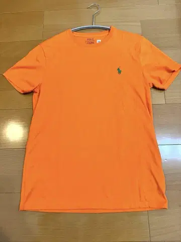 폴로 랄프 로렌 오렌지 티셔츠 US S