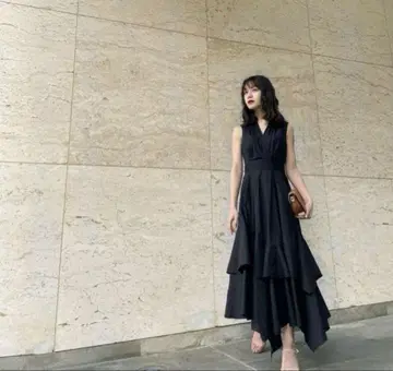 미사용 새상품 택 포함 L'or Volume Shirt Dress