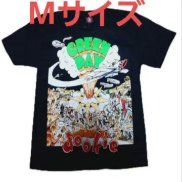밴딩 티셔츠 GREEN DAY 그린 데이 M 사이즈