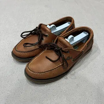 LACOSTE 라코스테 로퍼 약 25cm 브라운 가죽 천연 가죽