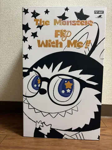 POPMART LABUBU FLIP WITH ME 봉제 인형