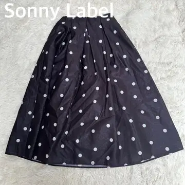 Sonny Label 써니 라벨 도트 턱 스커트 폴리에스테르 100%