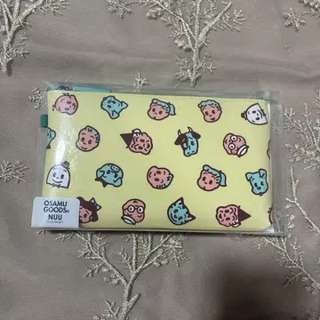 OSAMU GOODS 캐릭터 파우치 크림