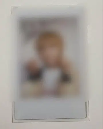 AHOF 다이스케 친필 사인 폴라로이드