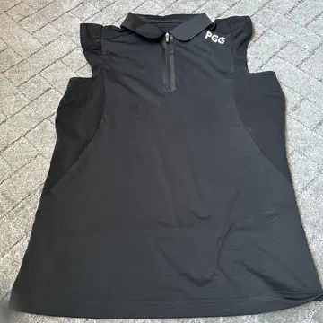 PGG 블랙 피케 셔츠 사이즈 0