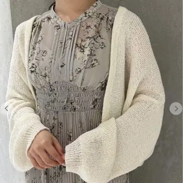 cocodeal 총 바늘 숏 가운